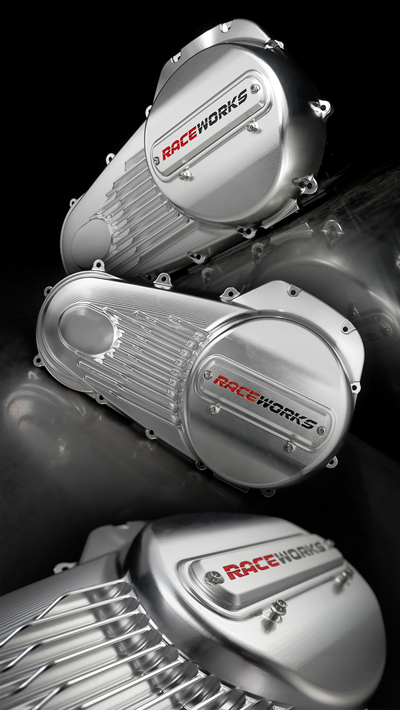 Outer Primary Cover RR Style for Harley-Davidson Touring Milwaukee-Eight 2017+